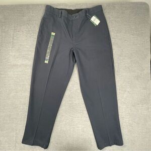 LL Bean NWT Wrinkle Resistant Navy Blue Cotton Chino Pants Men’s Size 35x30